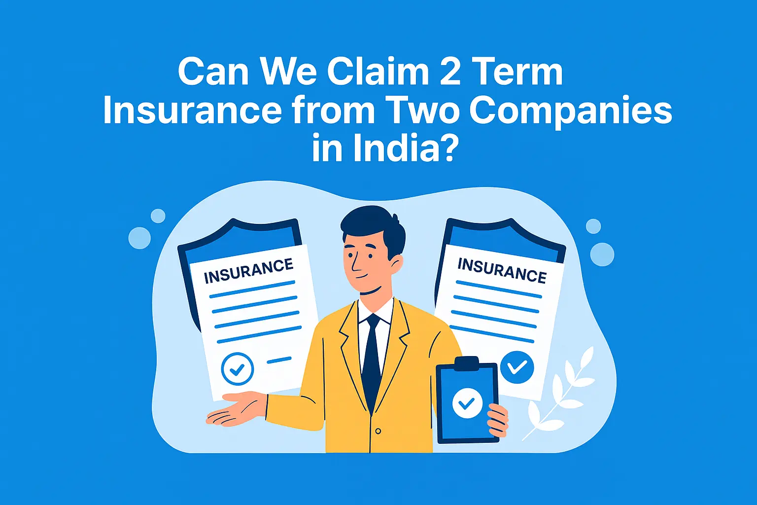 Can We Claim 2 Term Insurance from Two Companies in India? Complete Guide