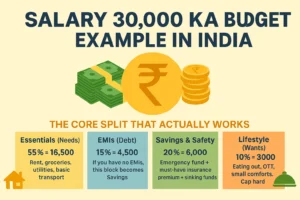 salary 30,000 ka budget