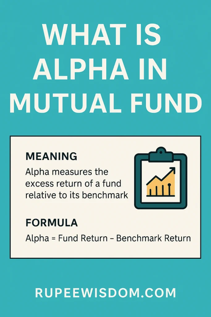 what is alpha in mutual fund